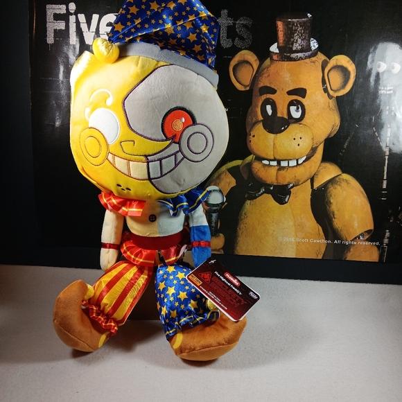 Funko Five Nights At Freddy's: Security Breach Sun & Moon 12" Plush New - Picture 4 of 7